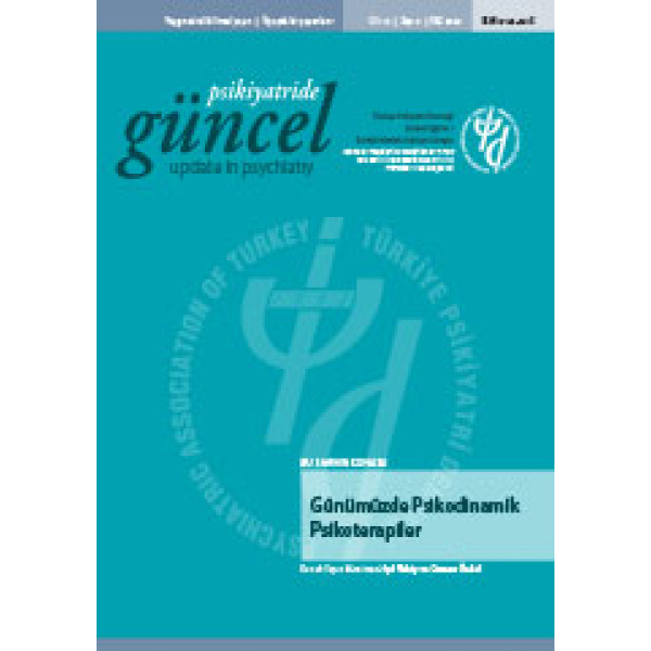 Günümüzde Psikodinamik Psikoterapiler